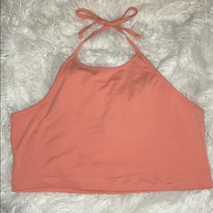 Halter crop top from Charlotte Russe
